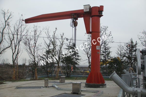 3T全回轉(zhuǎn)懸臂起重機